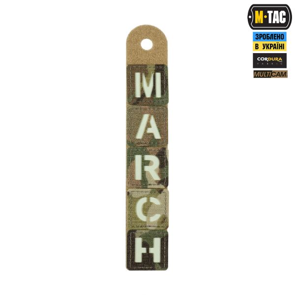 M-Tac нашивка MARCH Multicam/GID