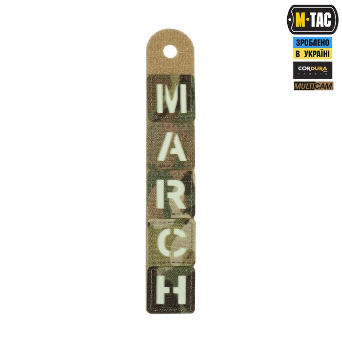 M-Tac нашивка MARCH Multicam/GID