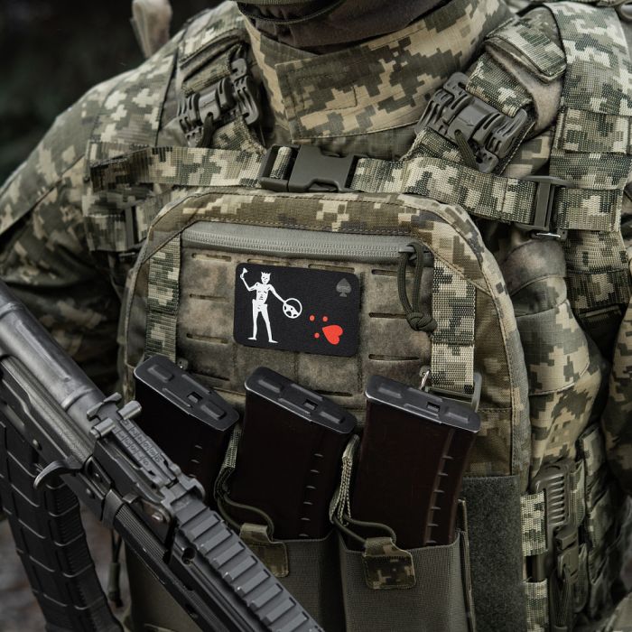 M-Tac нашивка прапор Чорна Борода Driver Black