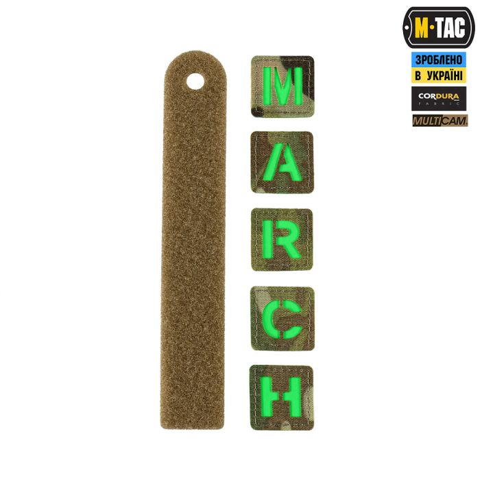 M-Tac нашивка MARCH Multicam/Green/GID