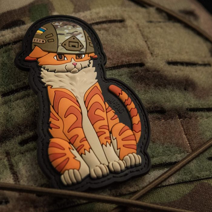 M-Tac нашивка Orange Cat PVC (MC cover)