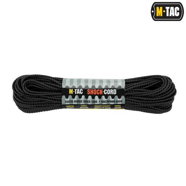 M-Tac паракорд Shock-Cord 3mm 30m Dragon Skin Black
