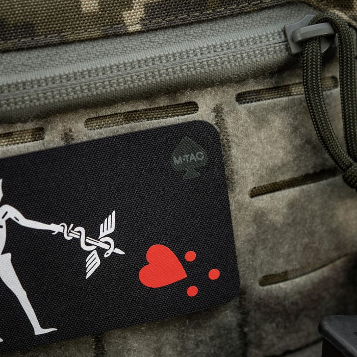 M-Tac нашивка прапор Чорна Борода Медик Black