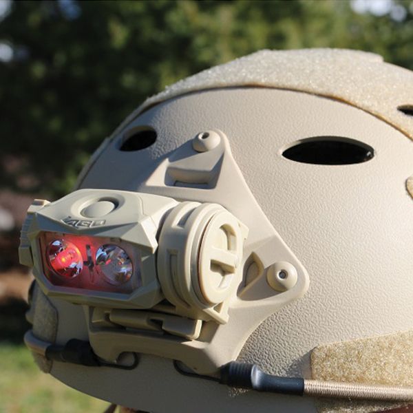 LAGO Ліхтар налобний LIGHT DIABLO WR 41LUM з кріпленням на шолом