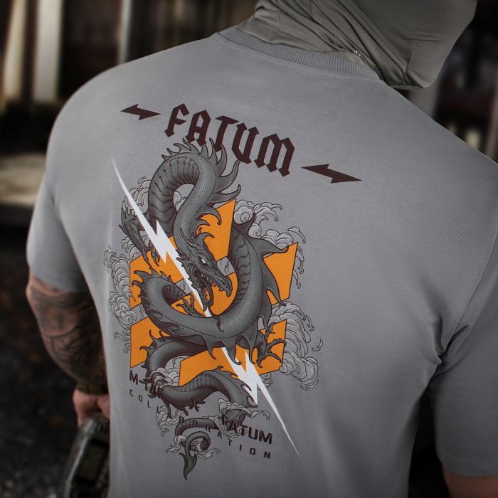 M-Tac футболка Fatum Group Light Grey