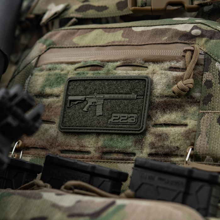 M-Tac нашивка AR-15 Velcro/PVC Ranger Green