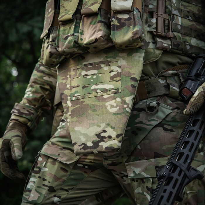 M-Tac фартух протиуламковий з балістичним пакетом 2 клас (BRONYX) Laser Cut Multicam
