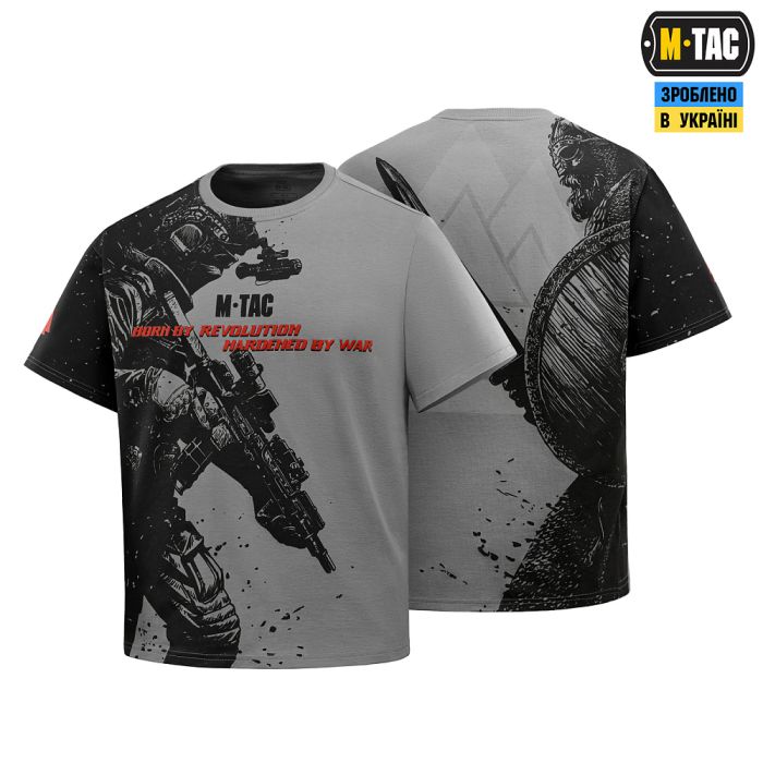 M-Tac футболка Warrior Oversize Light Grey