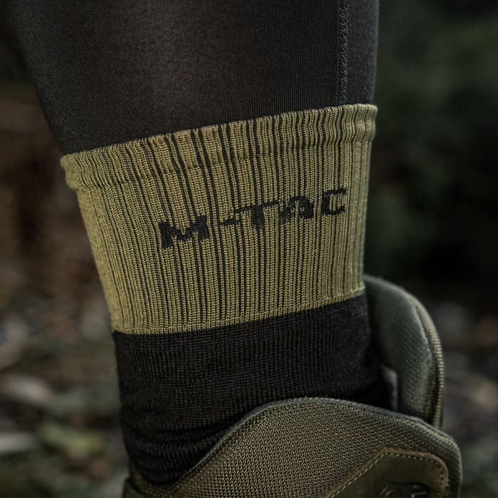 M-Tac шкарпетки зимові Ranger Wool Black/Olive