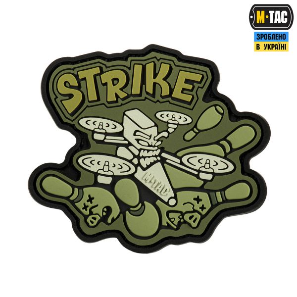 M-Tac нашивка Strike (PVC)