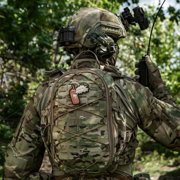 M-Tac нашивка Повтори - Не Прошло Pink (PVC)