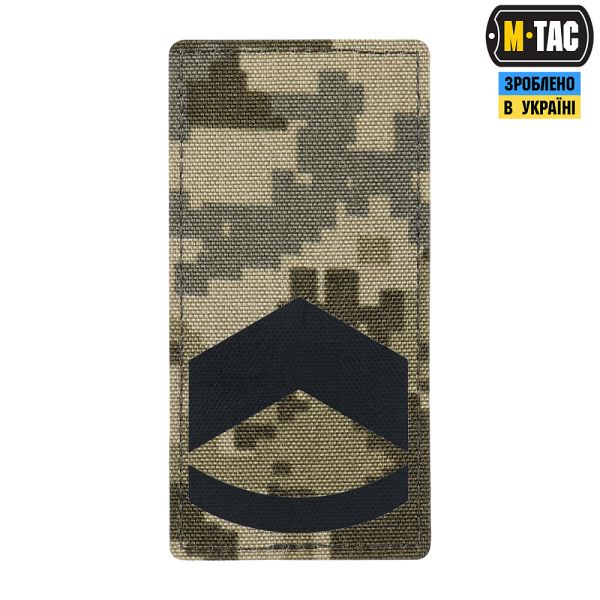 M-Tac погон на липучці штаб сержант ММ14