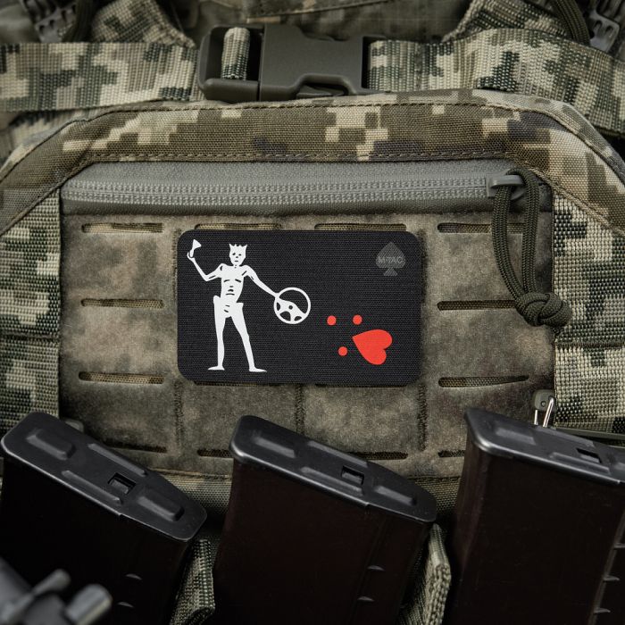 M-Tac нашивка прапор Чорна Борода Driver Black