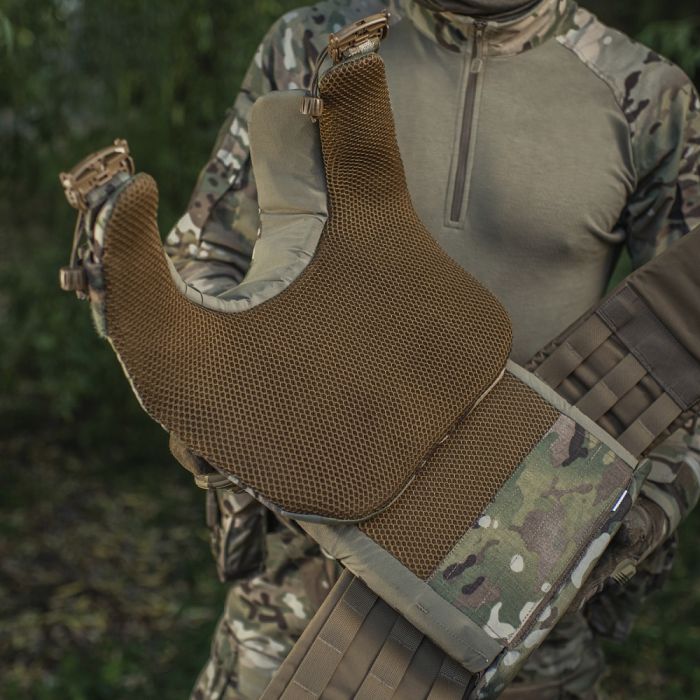 M-Tac Горжет з балістичними пакетами 1 клас захисту Elite Gen.II Multicam