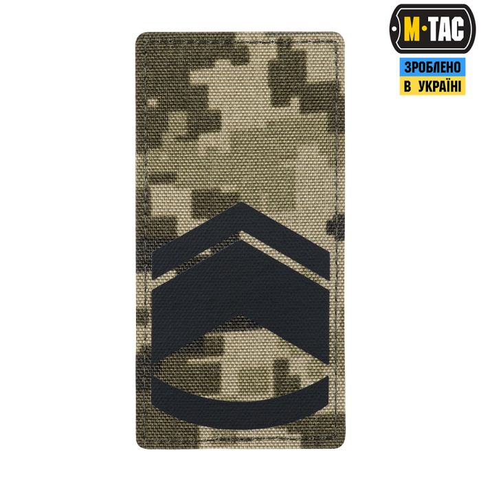 M-Tac погон на липучці майстер сержант ММ14