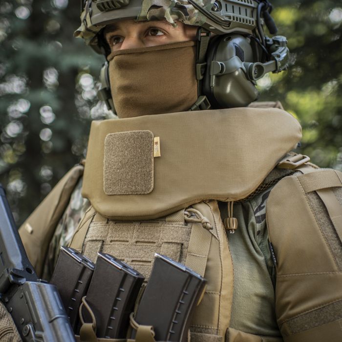 M-Tac Горжет сумісний з активними навушниками 1 клас захисту Elite Coyote