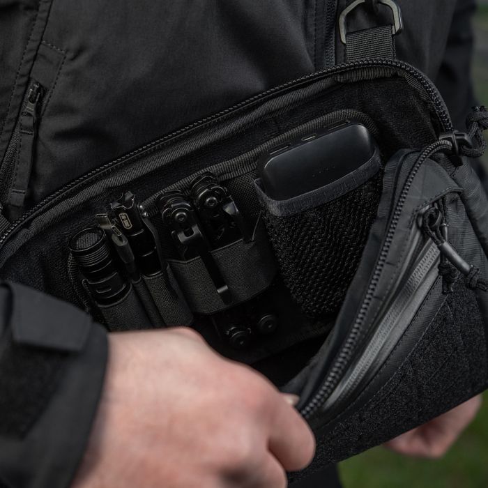 M-Tac сумка Admin Bag Medium X-PAC Elite з липучкою Black