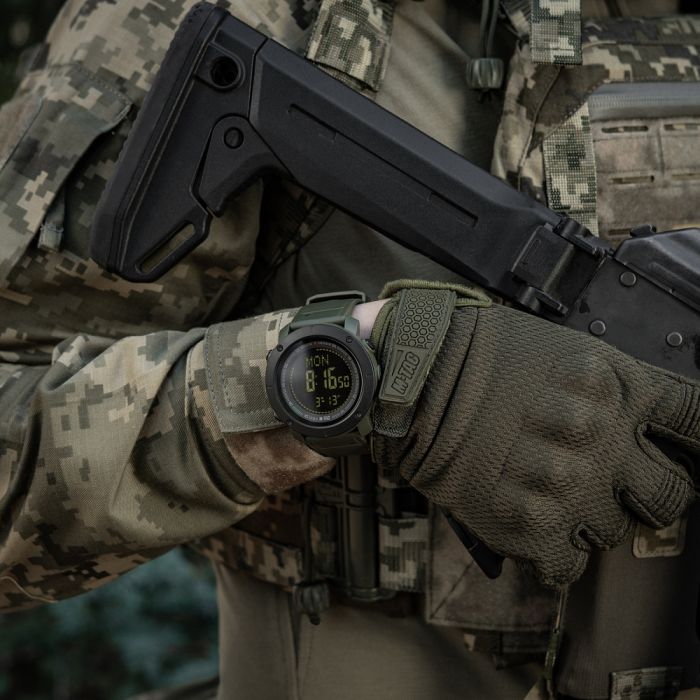 M-Tac годинник тактичний з компасом 2095 Army Green