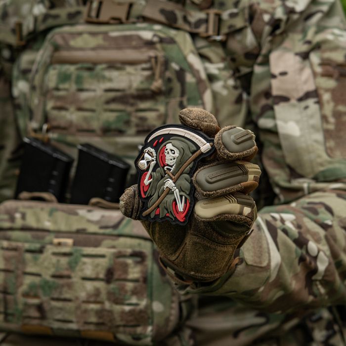 M-Tac нашивка Time PVC Black/Olive