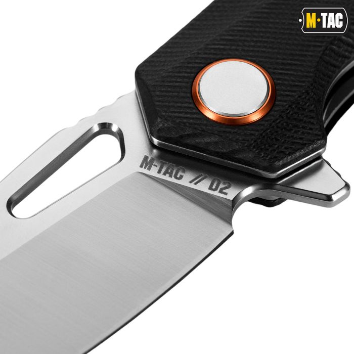 M-Tac ніж складний Type 12 Black/Steel