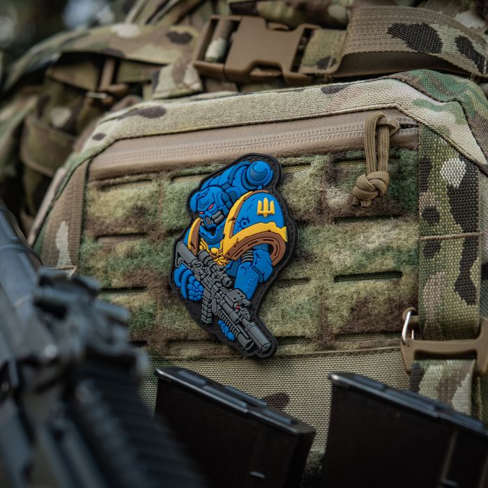 M-Tac нашивка Штурмовик Yellow/Blue