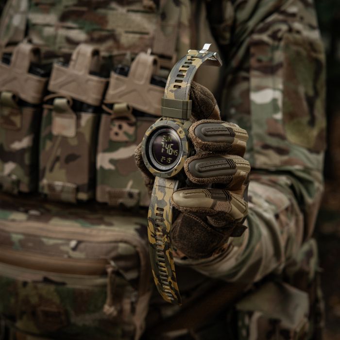 M-Tac годинник тактичний з компасом 2095 Camo