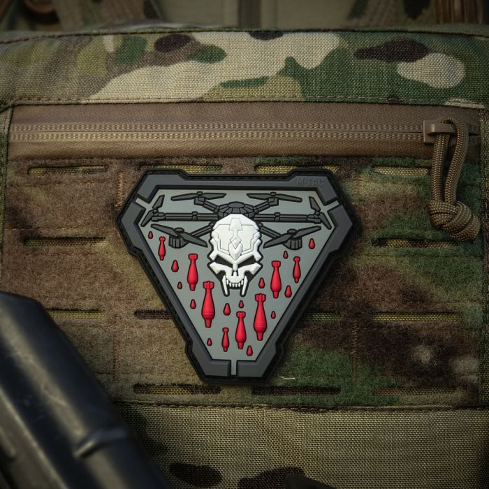 M-Tac нашивка Vampir PVC Black/Grey