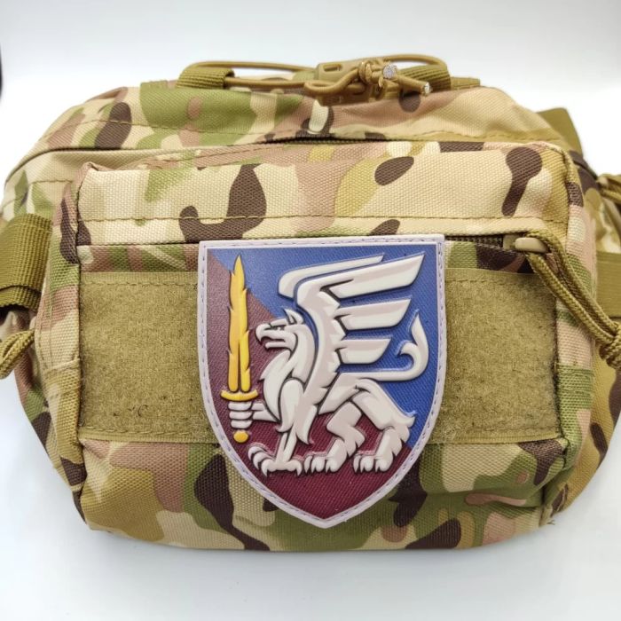 Шеврон ПВХ ЗСУ 81 окрема аеромобільна бригада