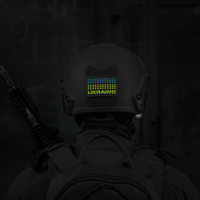 M-Tac нашивка Ukraine Laser Cut Black/Yellow/Blue/GID