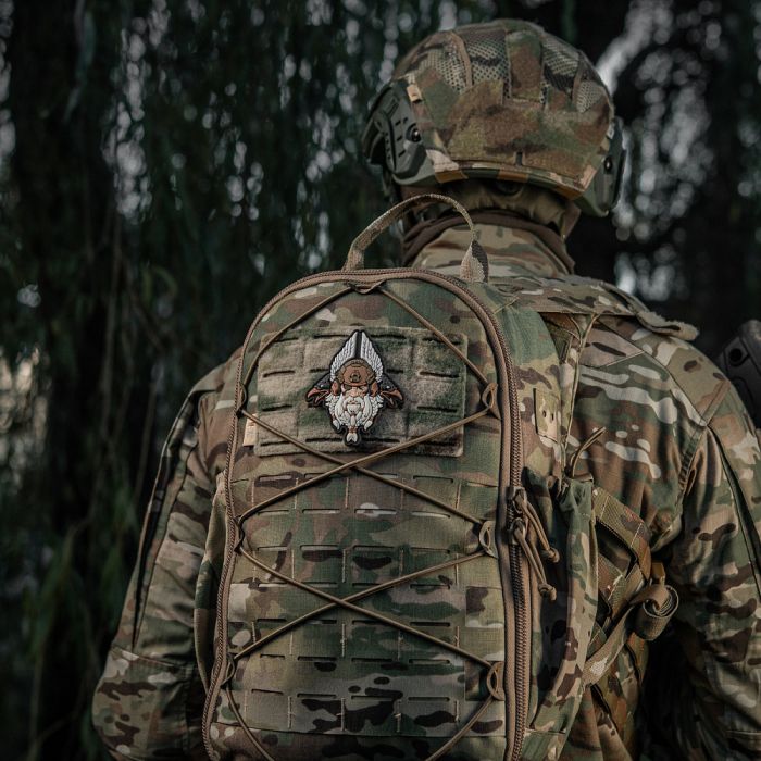 M-Tac нашивка Odin Tactical 3D PVC White/Coyote