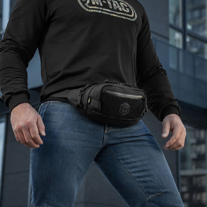 M-Tac сумка Waist Bag Hex Black