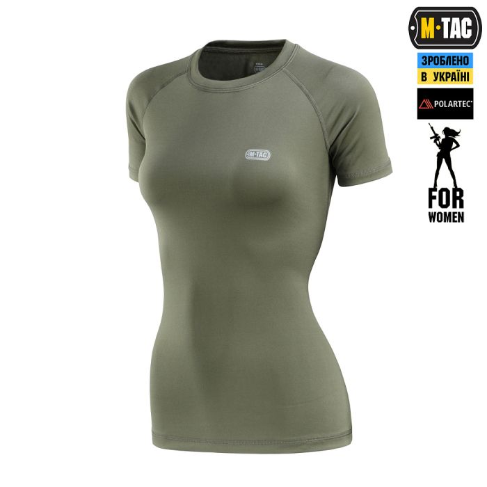 M-Tac футболка Ultra Light Polartec Lady Army Olive