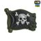 M-Tac нашивка Веселий Роджер PVC Olive/Black