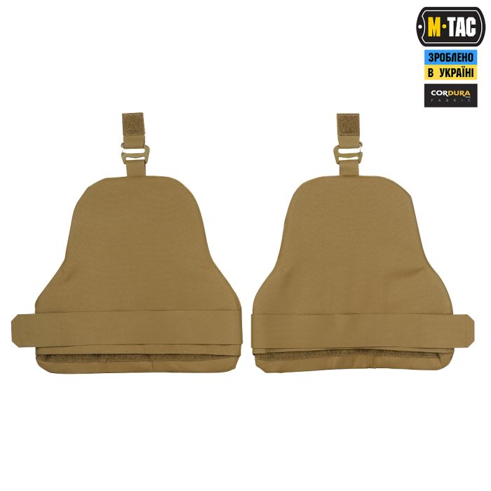 M-Tac плечовий захист з балістичними пакетами 1 клас для Cuirass QRS Coyote