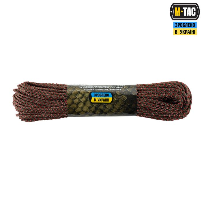 M-Tac паракорд Dragon Cord 30m Ranger Green/Maroon