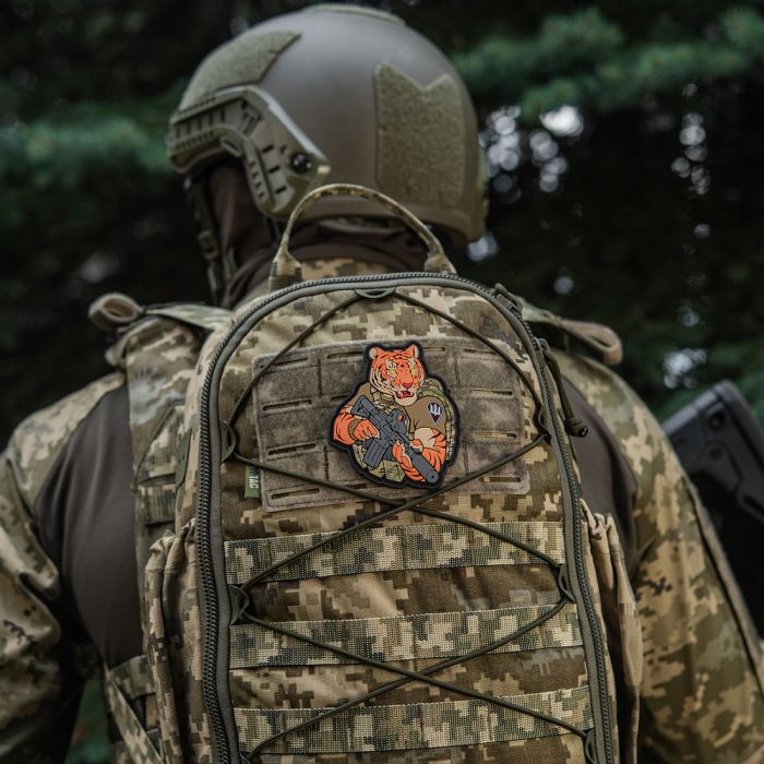 M-Tac нашивка Тигр ДШВ PVC