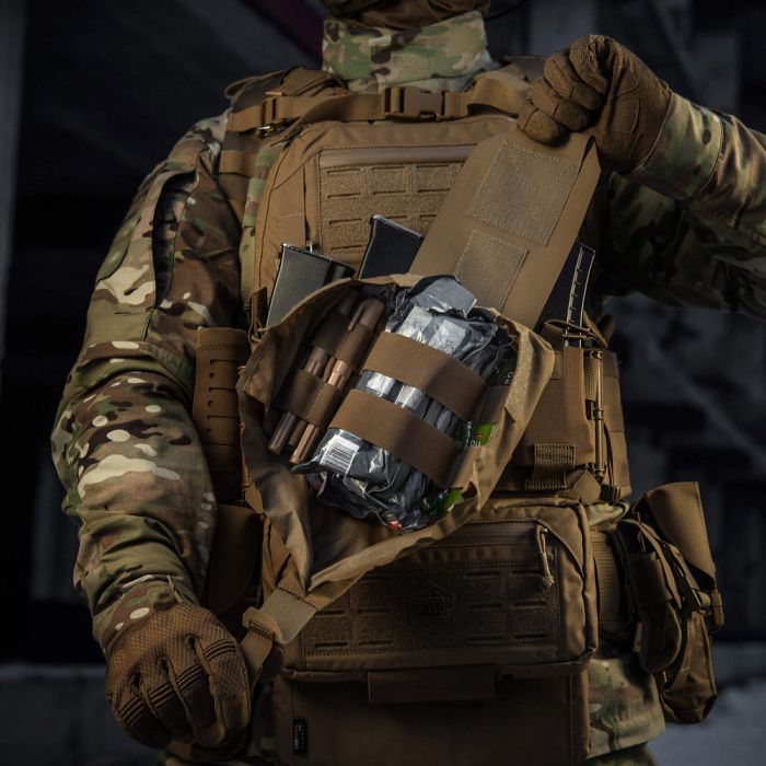 M-Tac підсумок медичний вертикальний Large Gen.II Elite Coyote