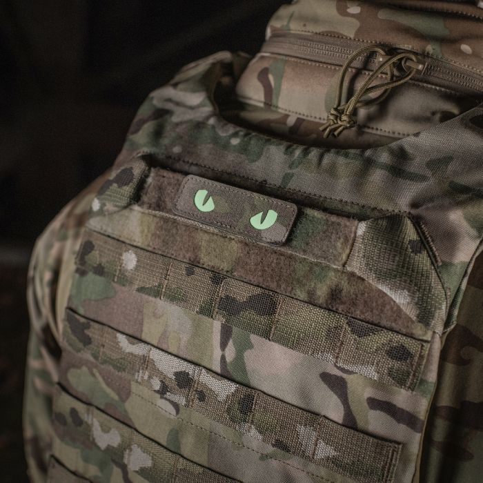 M-Tac нашивка Cat Eyes Laser Cut Multicam/GID