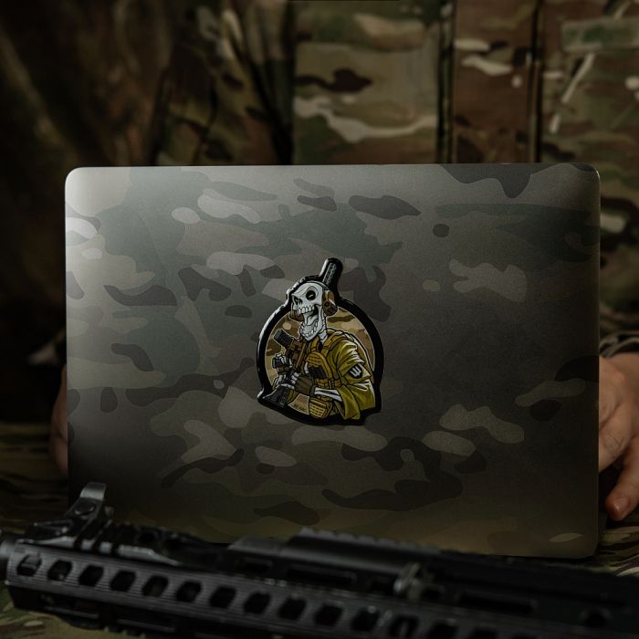 M-Tac наклейка об'ємна ЦЕ НАША ПОСАДКА V2