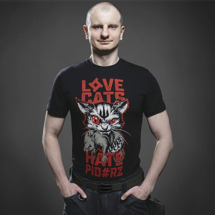 SvaStone футболка Trench Cat