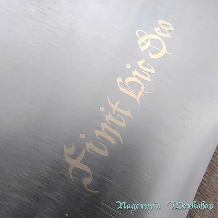 VIP подарунок сокира в латуні з сталі T72