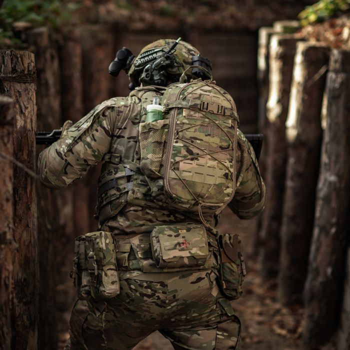 M-Tac рюкзак Sturm з ергономічними лямками Elite Multicam