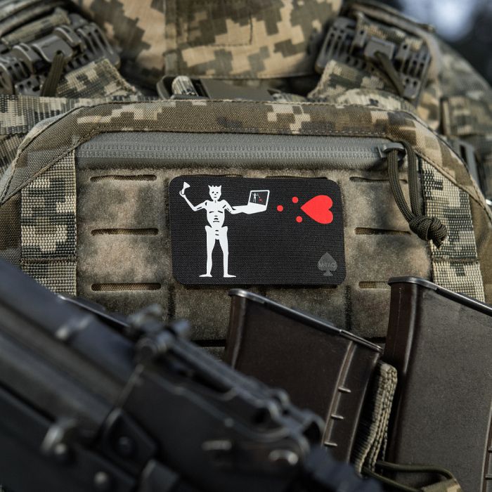 M-Tac нашивка прапор Чорна Борода IT Black