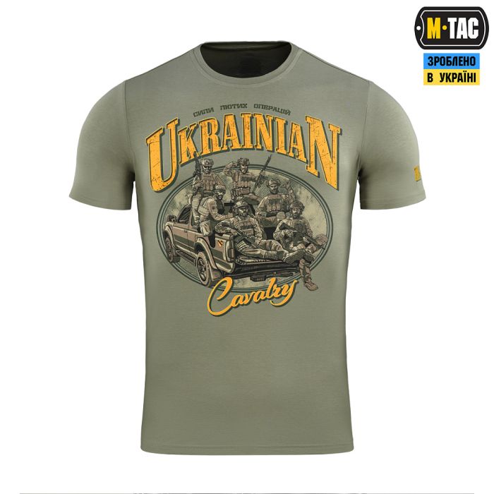 M-Tac футболка Ukrainian Cavalry Light Olive