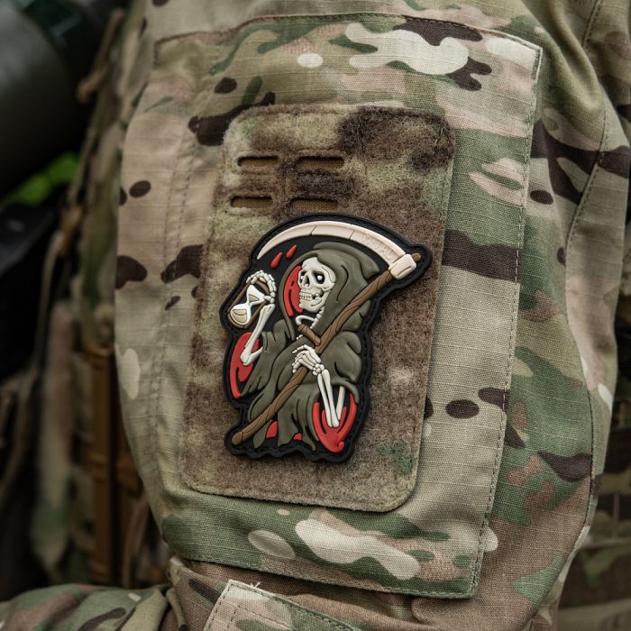 M-Tac нашивка Time PVC Black/Olive