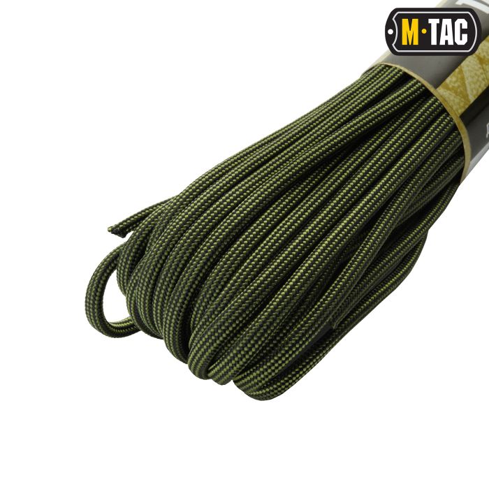 M-Tac паракорд 550 type III Green Snake 15м