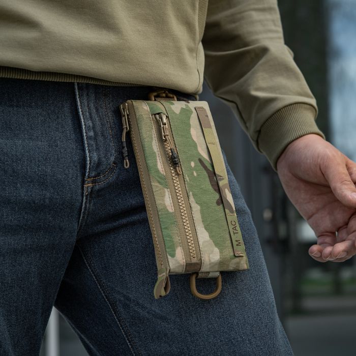 M-Tac гаманець горизонтальний з карабіном X-Pac Elite Multicam