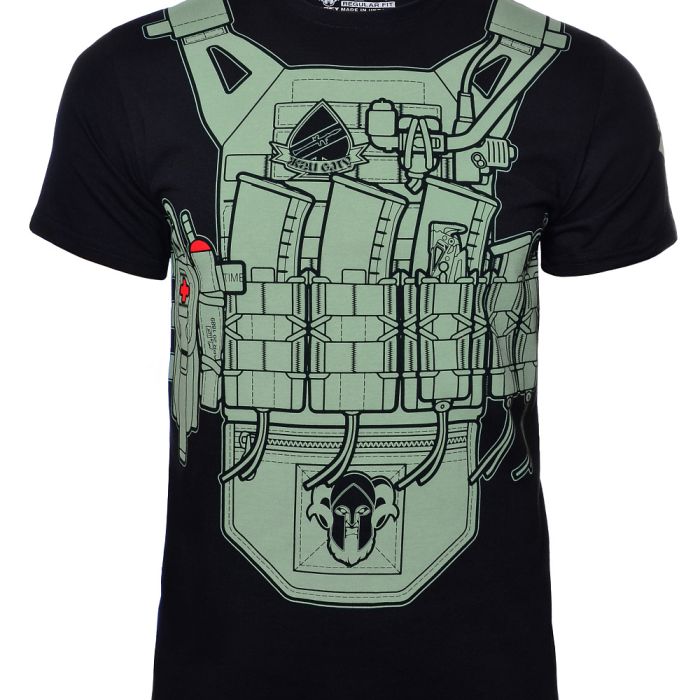 Arey футболка Plate 5,45 V2 Black/Olive