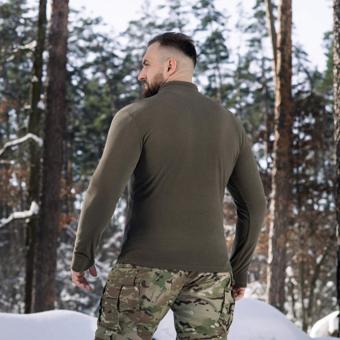 M-Tac термосорочка фліс Delta Level 2 Hex Dark Olive