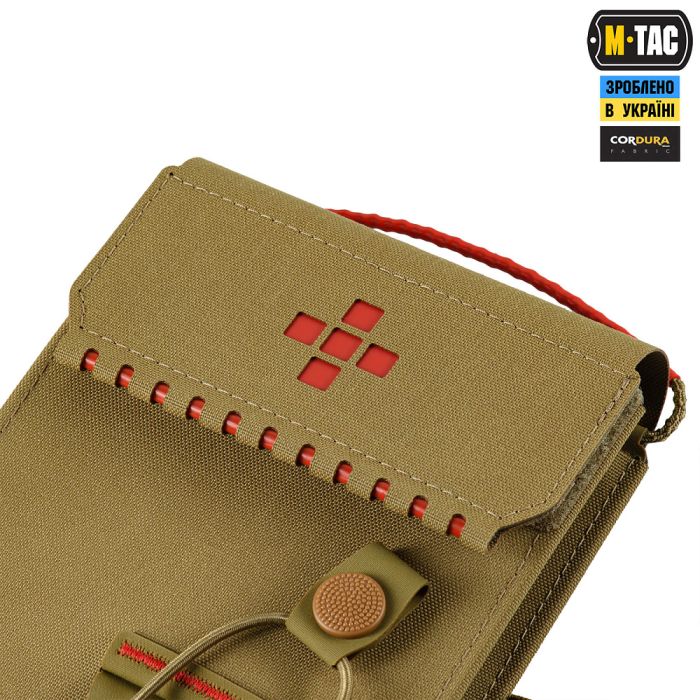 M-Tac Аптечка-вкладиш тактична індивідуальна IFAK Elite Coyote